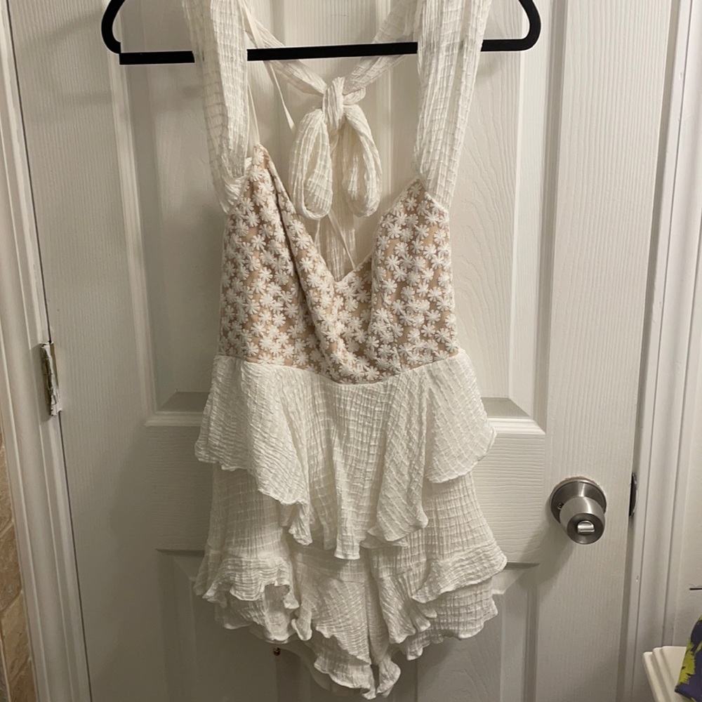 White Romper - image 1